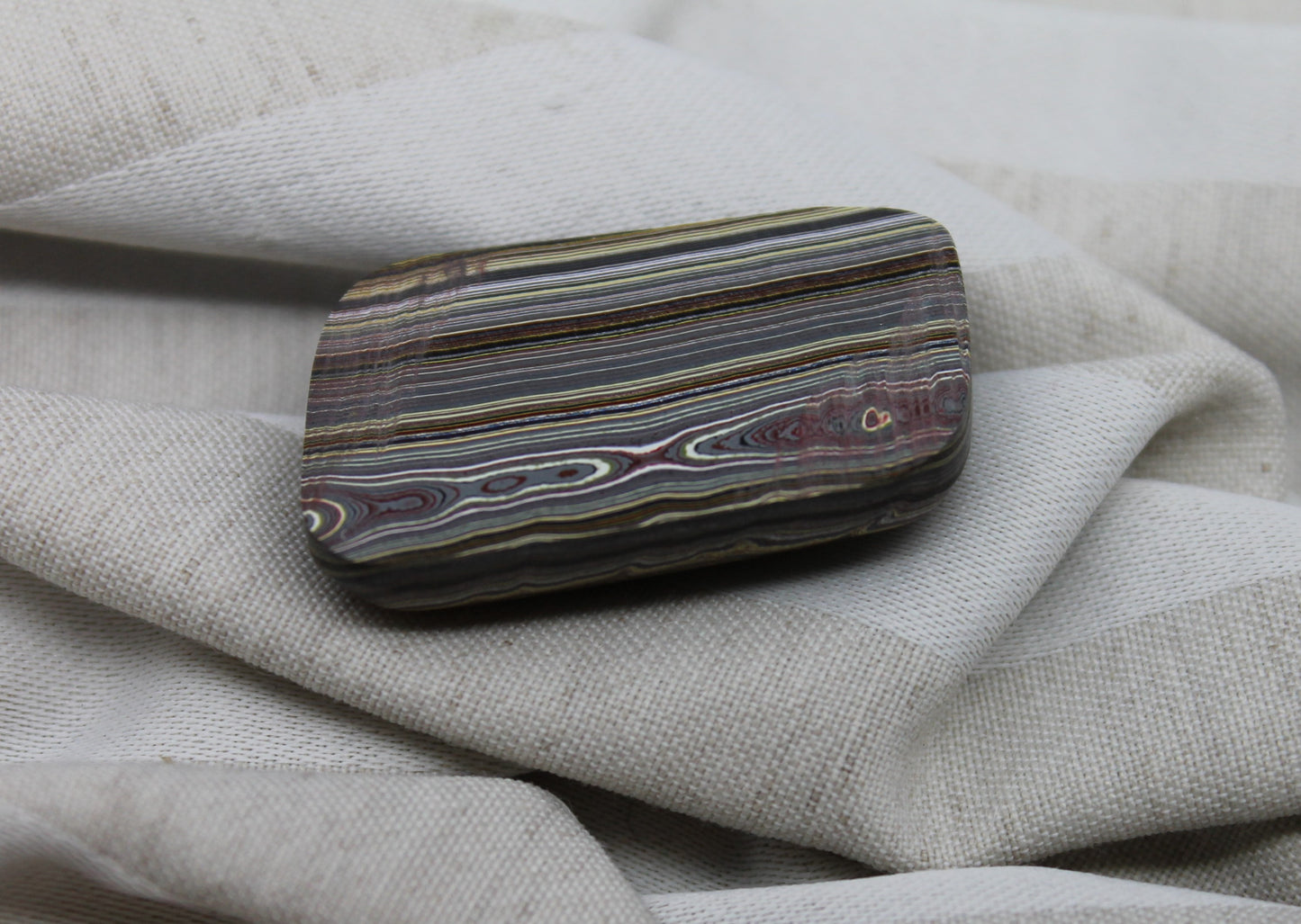 Fordite Cabochon #1