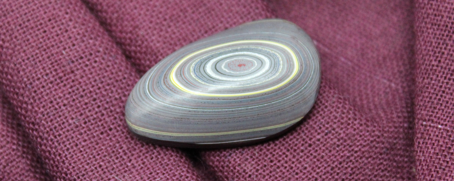 Fordite Cabochon #4