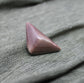 A Pink Triangle with Picasso Jasper Cabochon