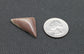 A Pink Triangle with Picasso Jasper Cabochon