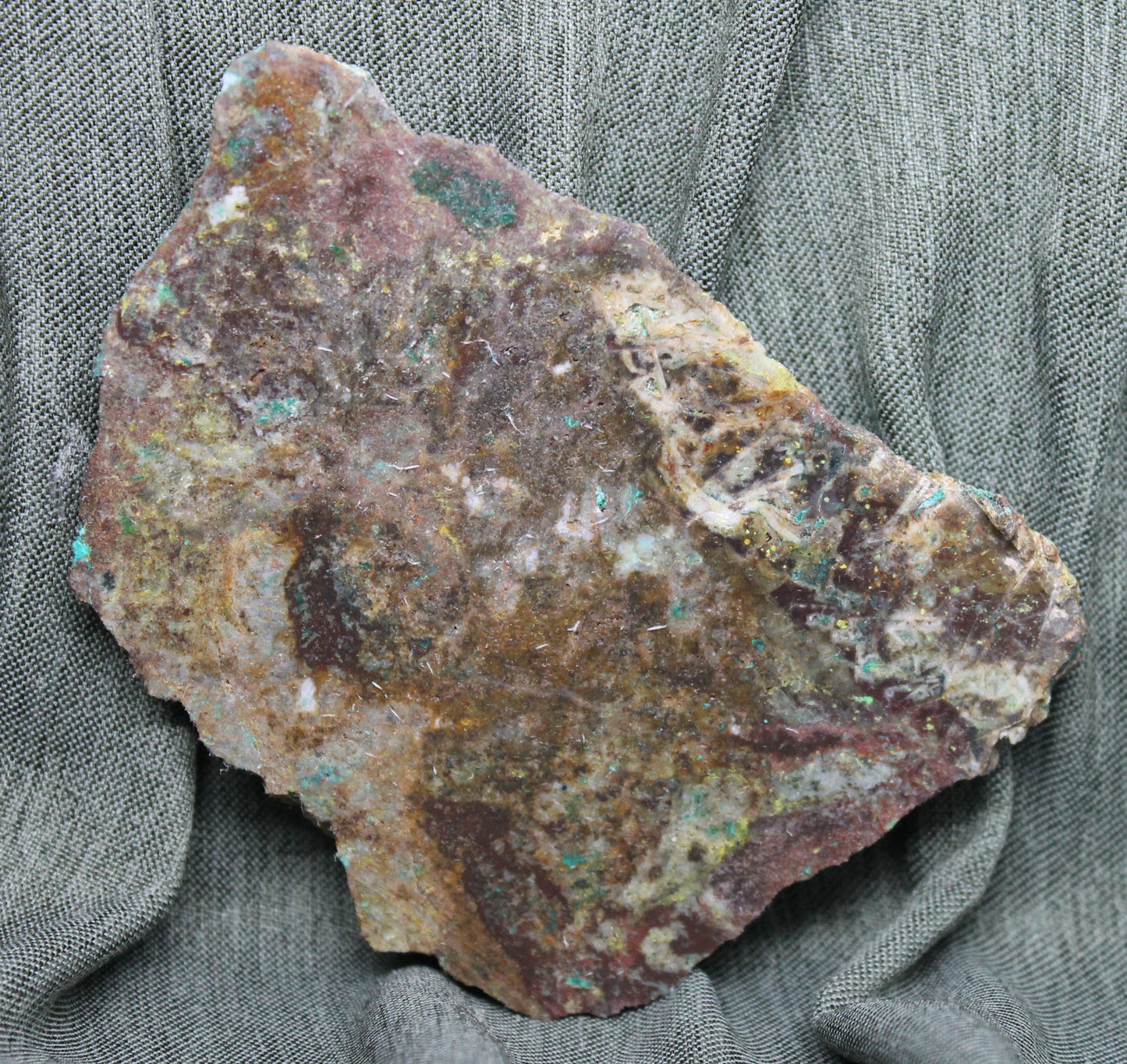 Malachite in Host Stone