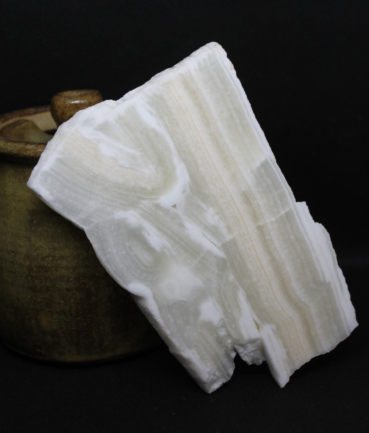 White Calcite Medium slabs
