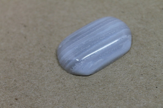 Striped Chalcedony Cabochon