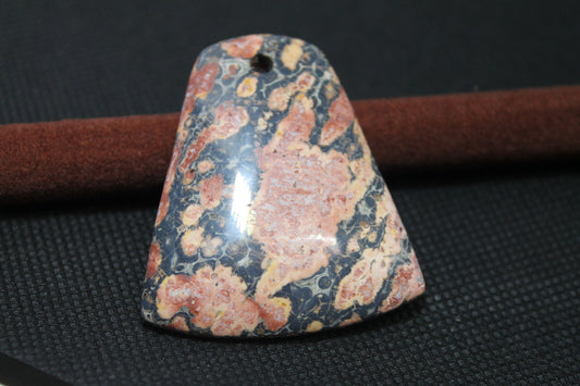 Rhodonite Bell Shaped Cabochon