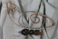 Copper/Silver Wire Butterfly Pendant