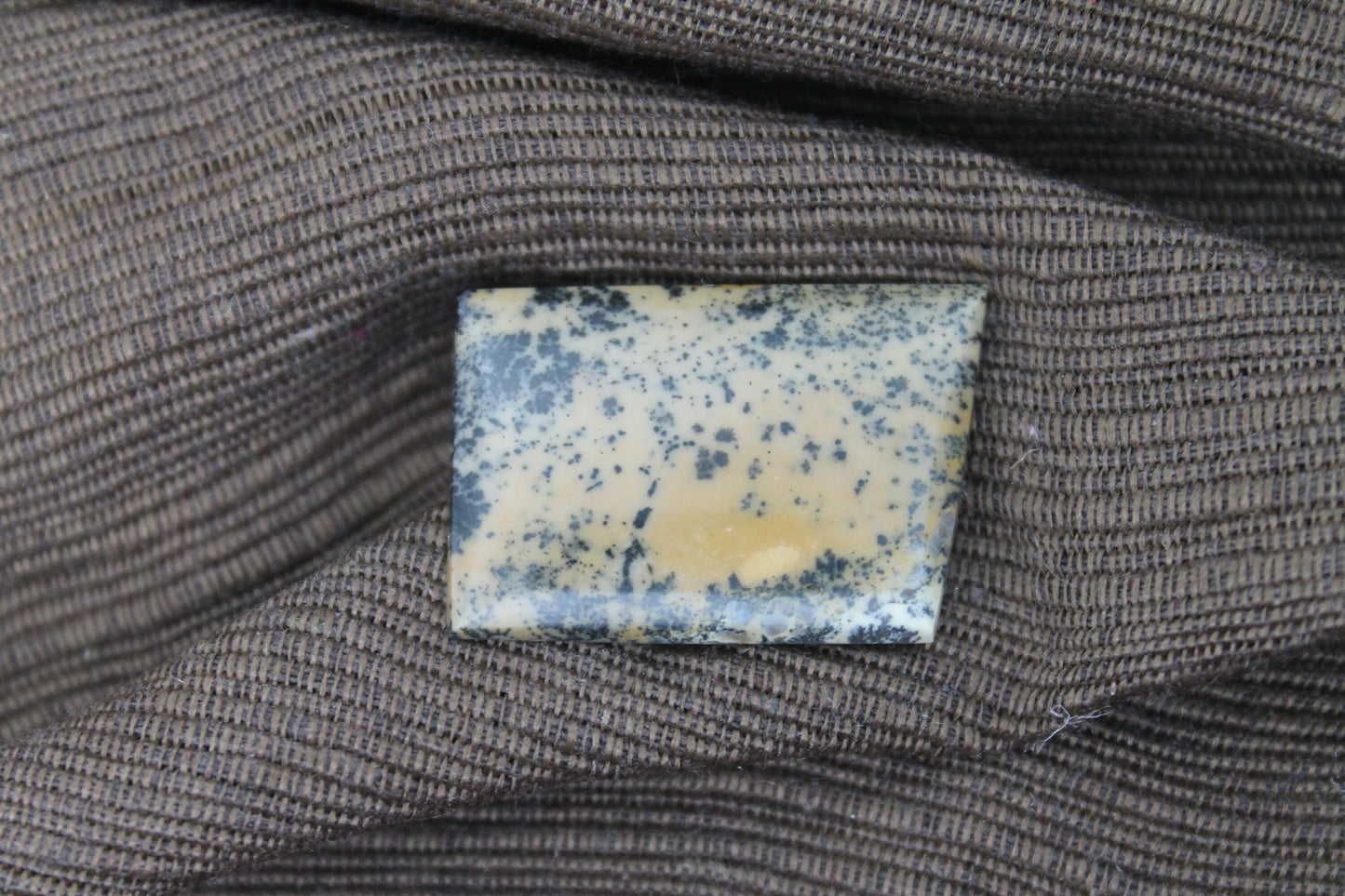 Scenic Dendritic Jasper Cabochon