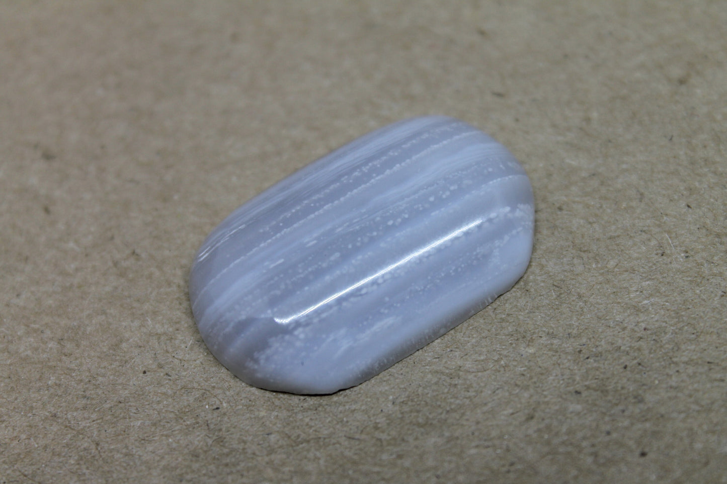 Striped Chalcedony Cabochon