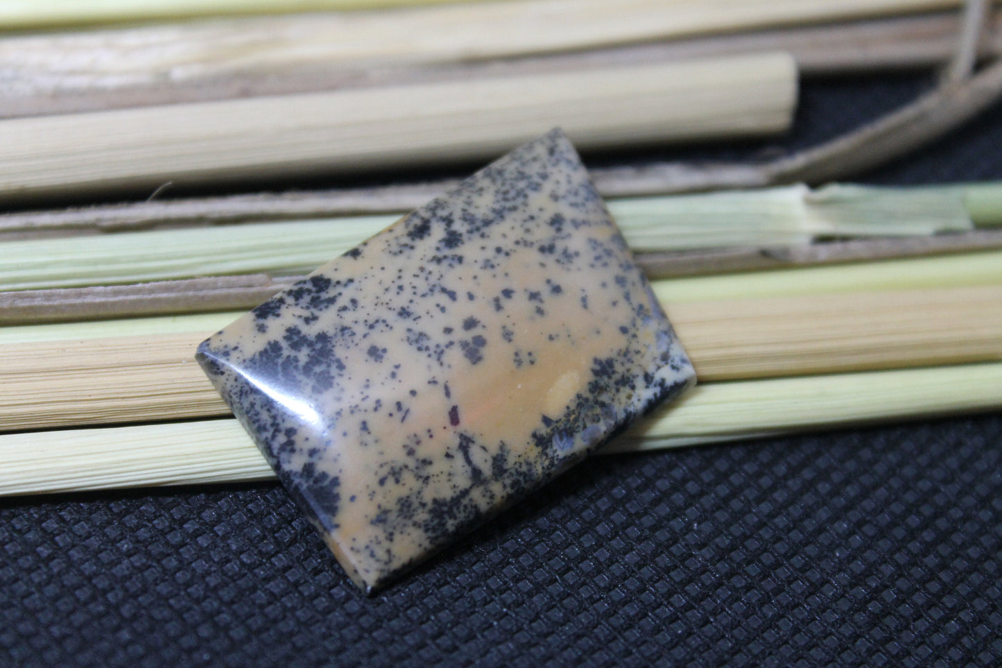 Scenic Dendritic Jasper Cabochon