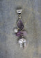 Purple Pendant with Mixed Stones