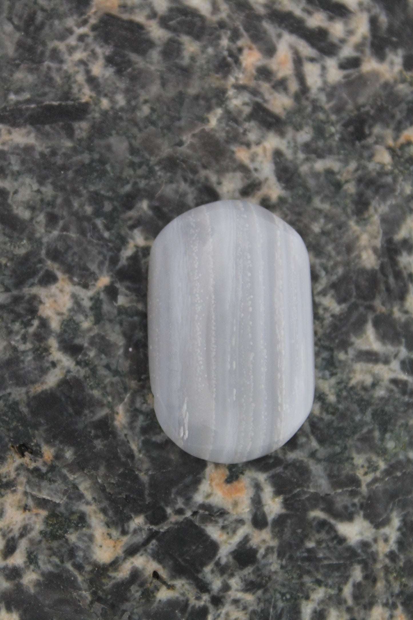 Striped Chalcedony Cabochon