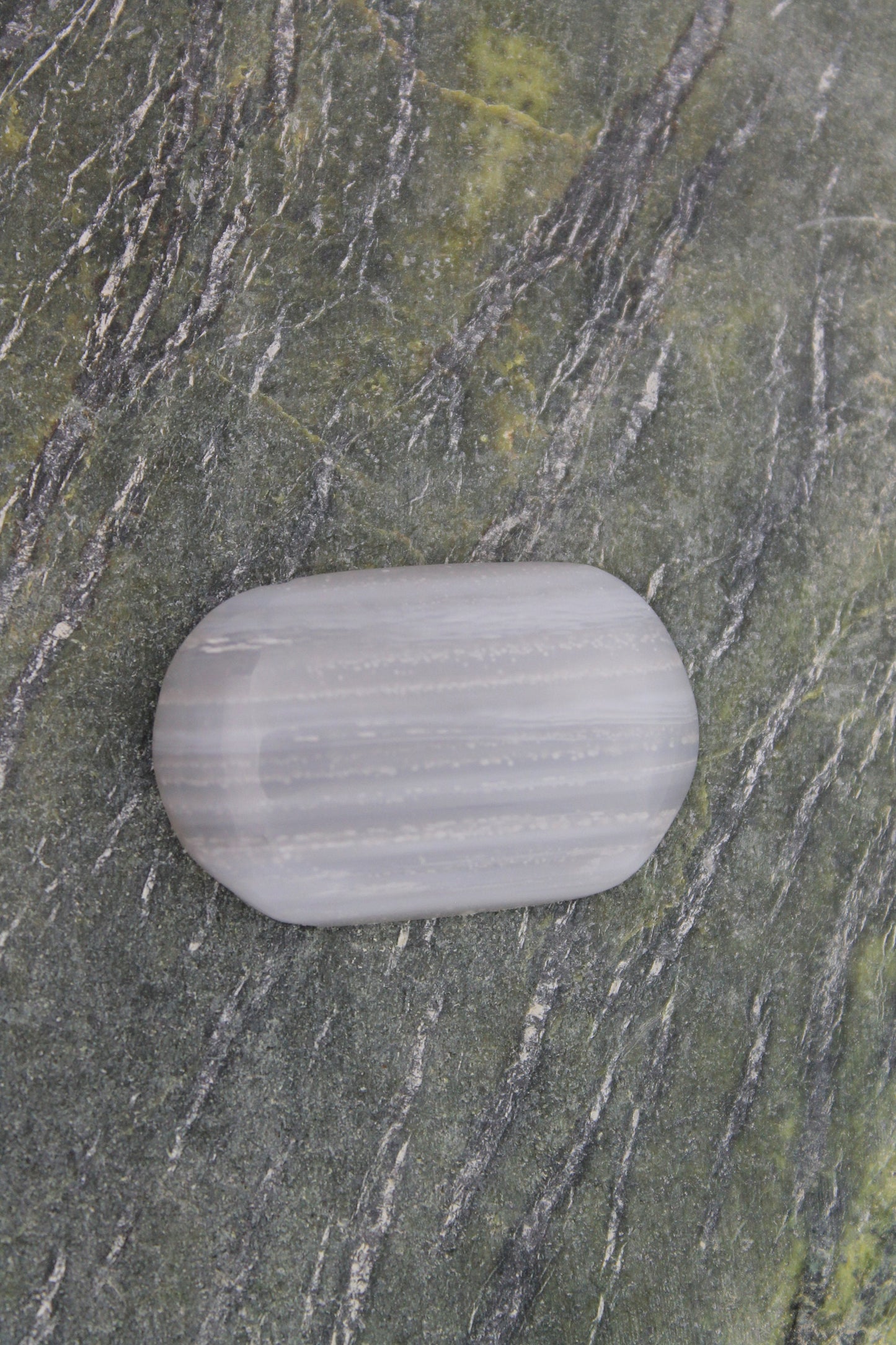 Striped Chalcedony Cabochon