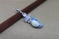 Blue Dumortierite Pendant